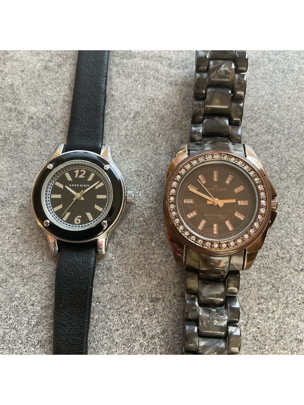 Beautiful Pair Of Anne Klein Womens Watches Both Watches Run Great D5